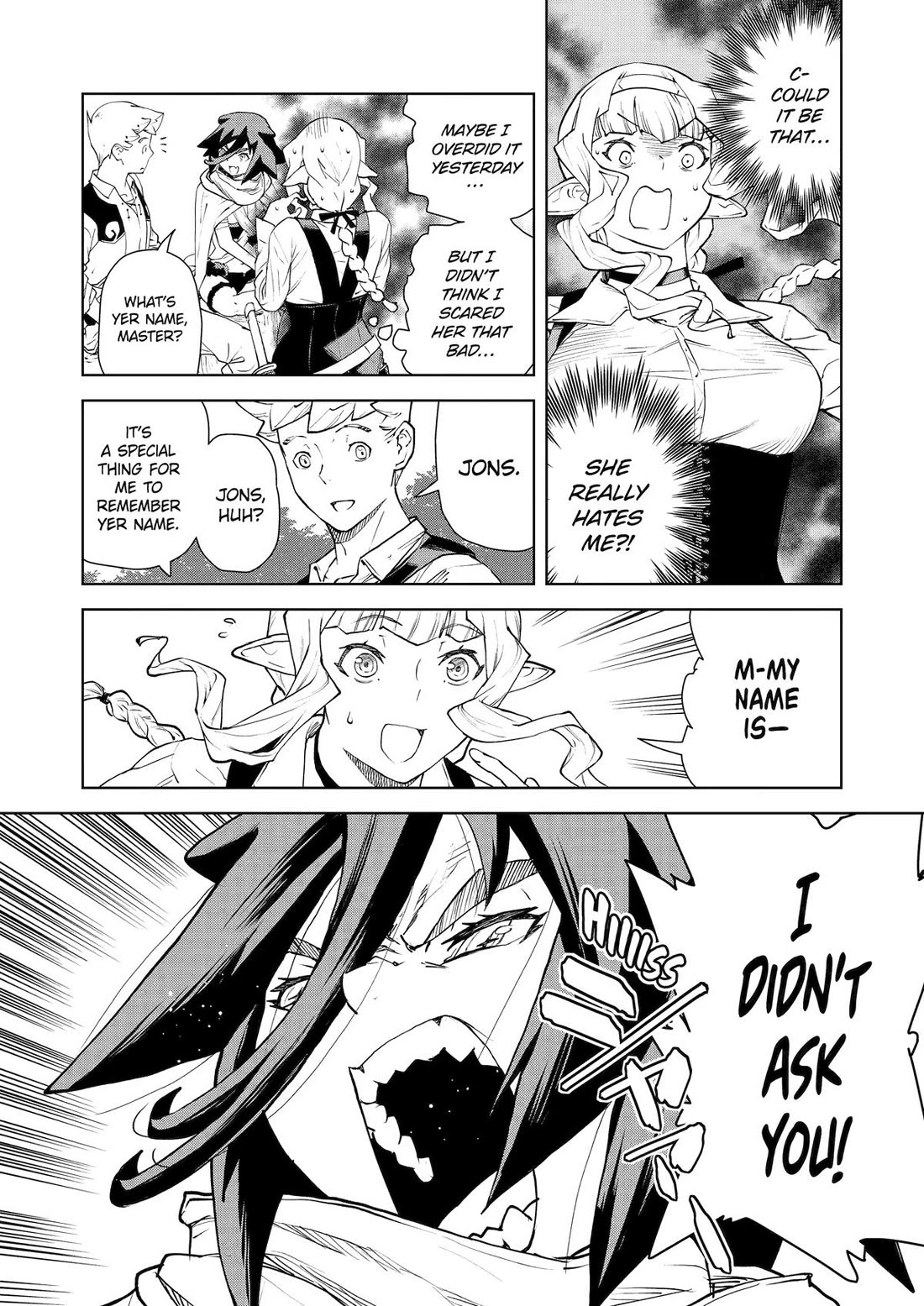 Even the Elf Captain Wants to be a Maiden chapter 32 page 9