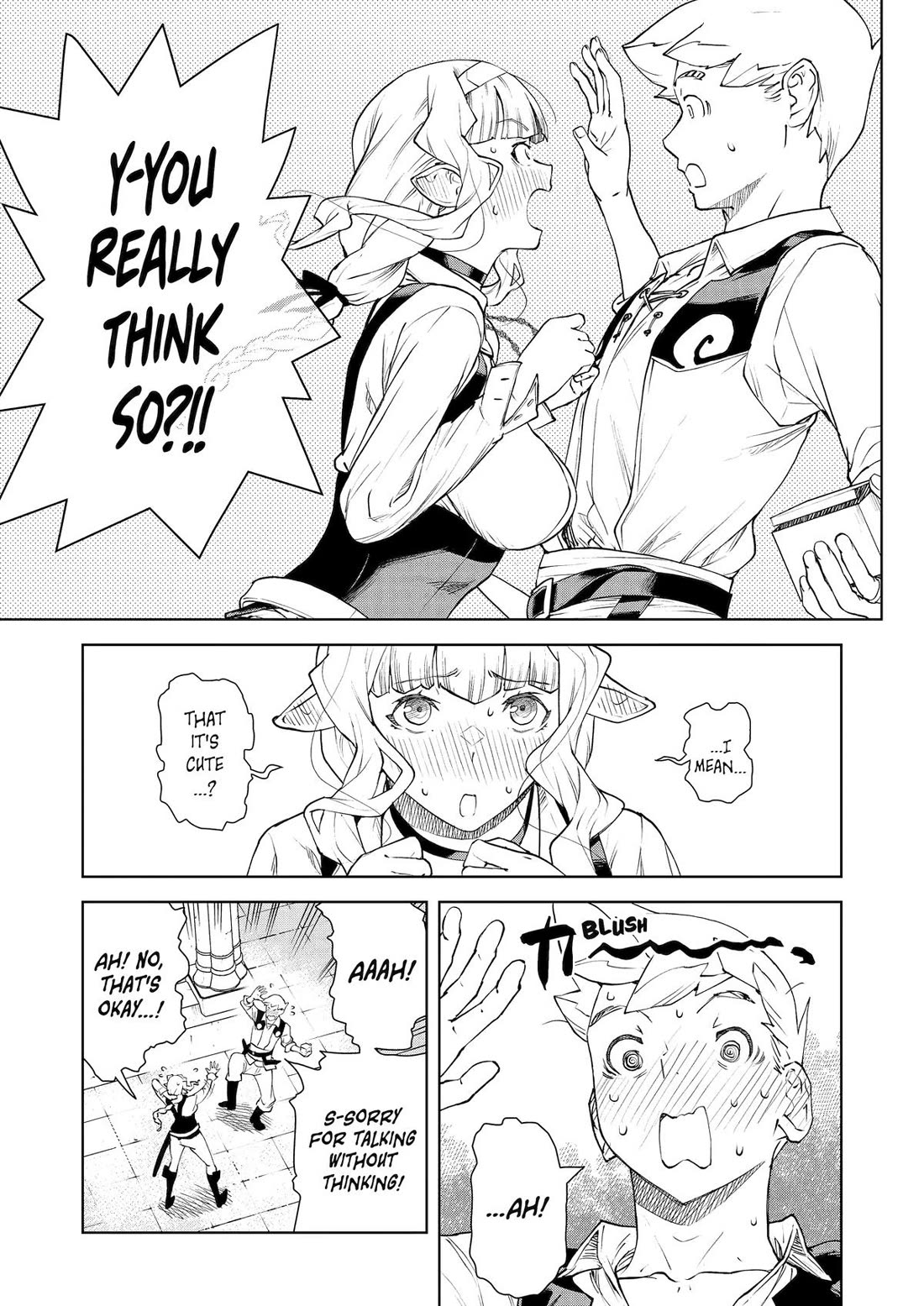 Even the Elf Captain Wants to be a Maiden chapter 34 page 15