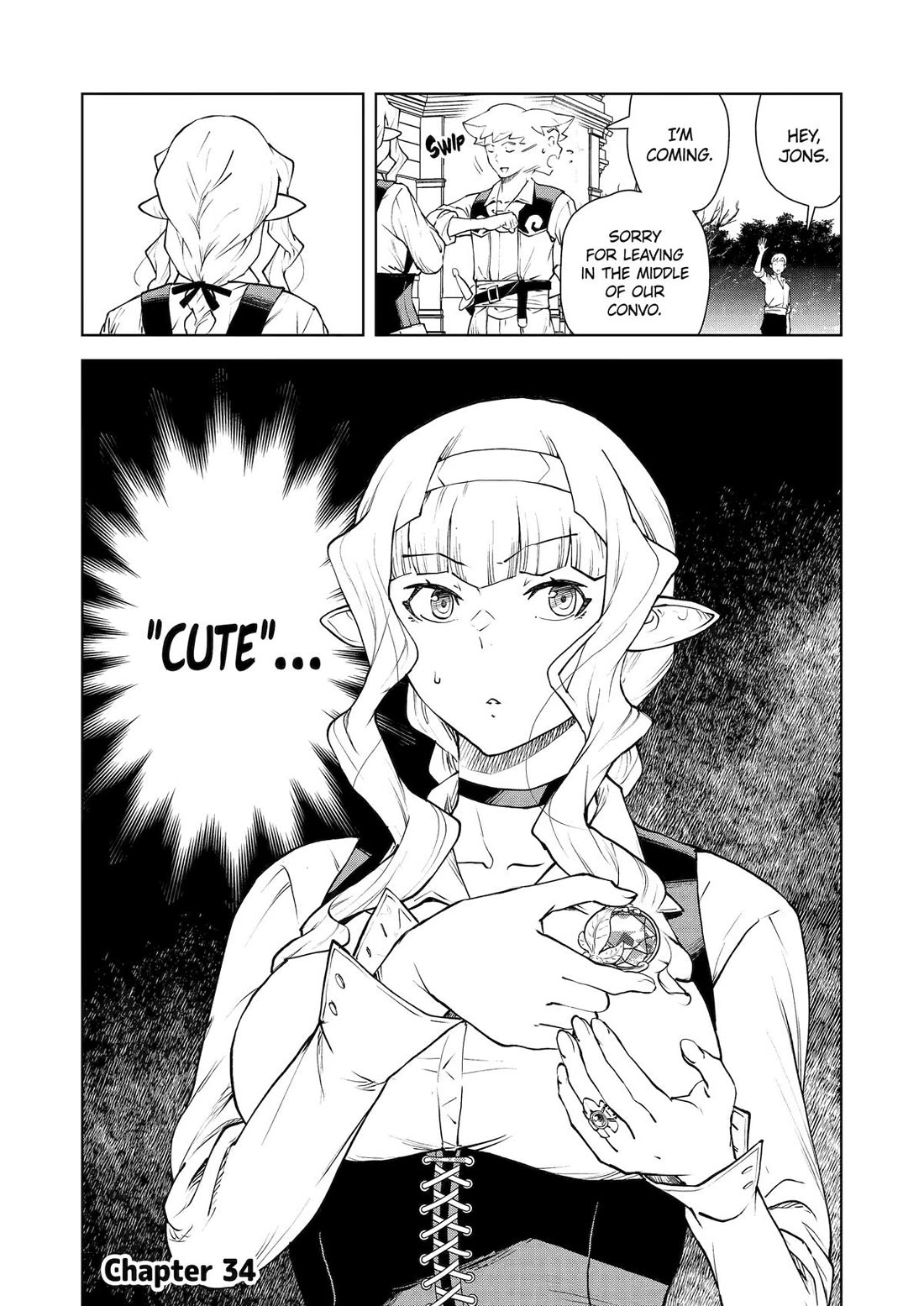 Even the Elf Captain Wants to be a Maiden chapter 34 page 2