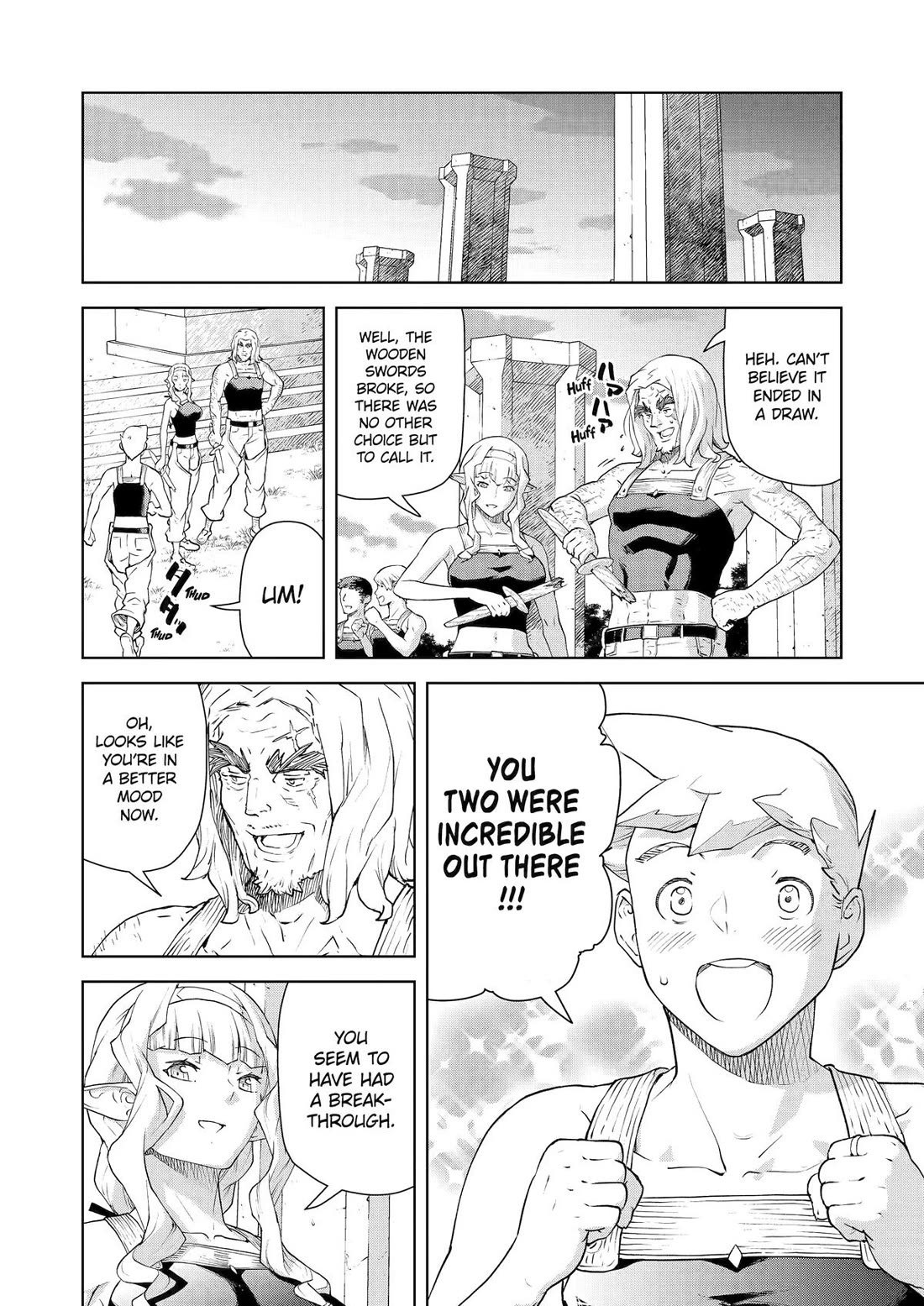 Even the Elf Captain Wants to be a Maiden chapter 36 page 14