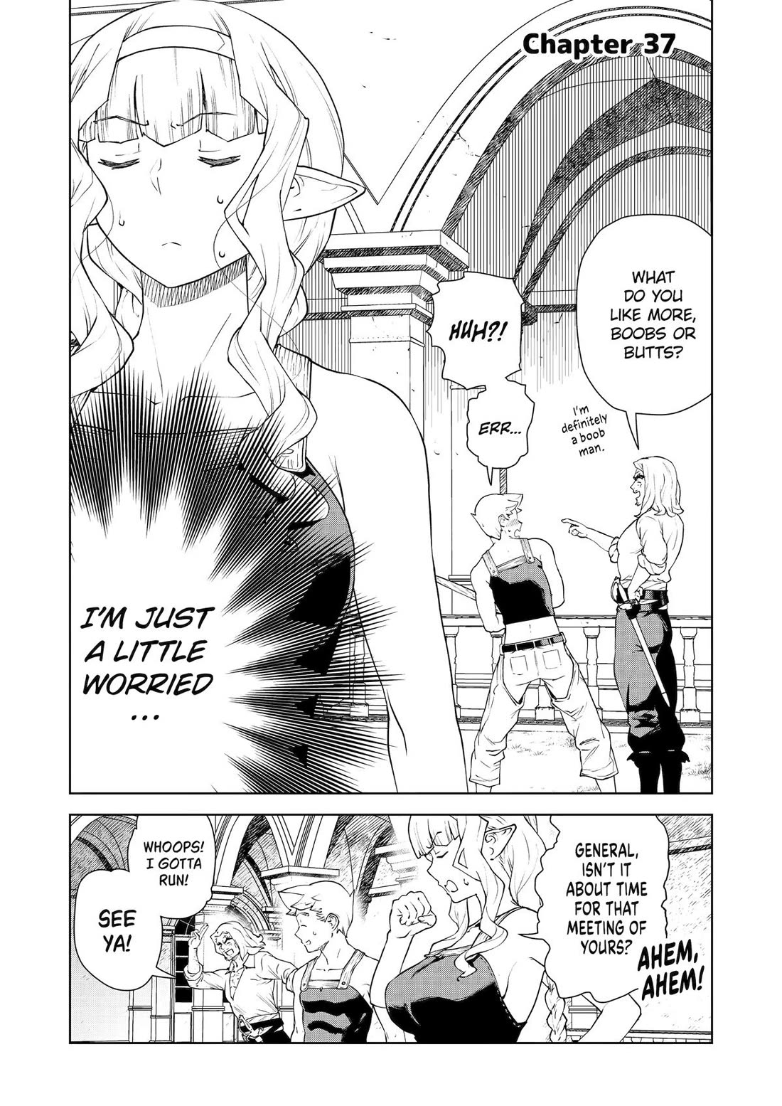 Even the Elf Captain Wants to be a Maiden chapter 37 page 2