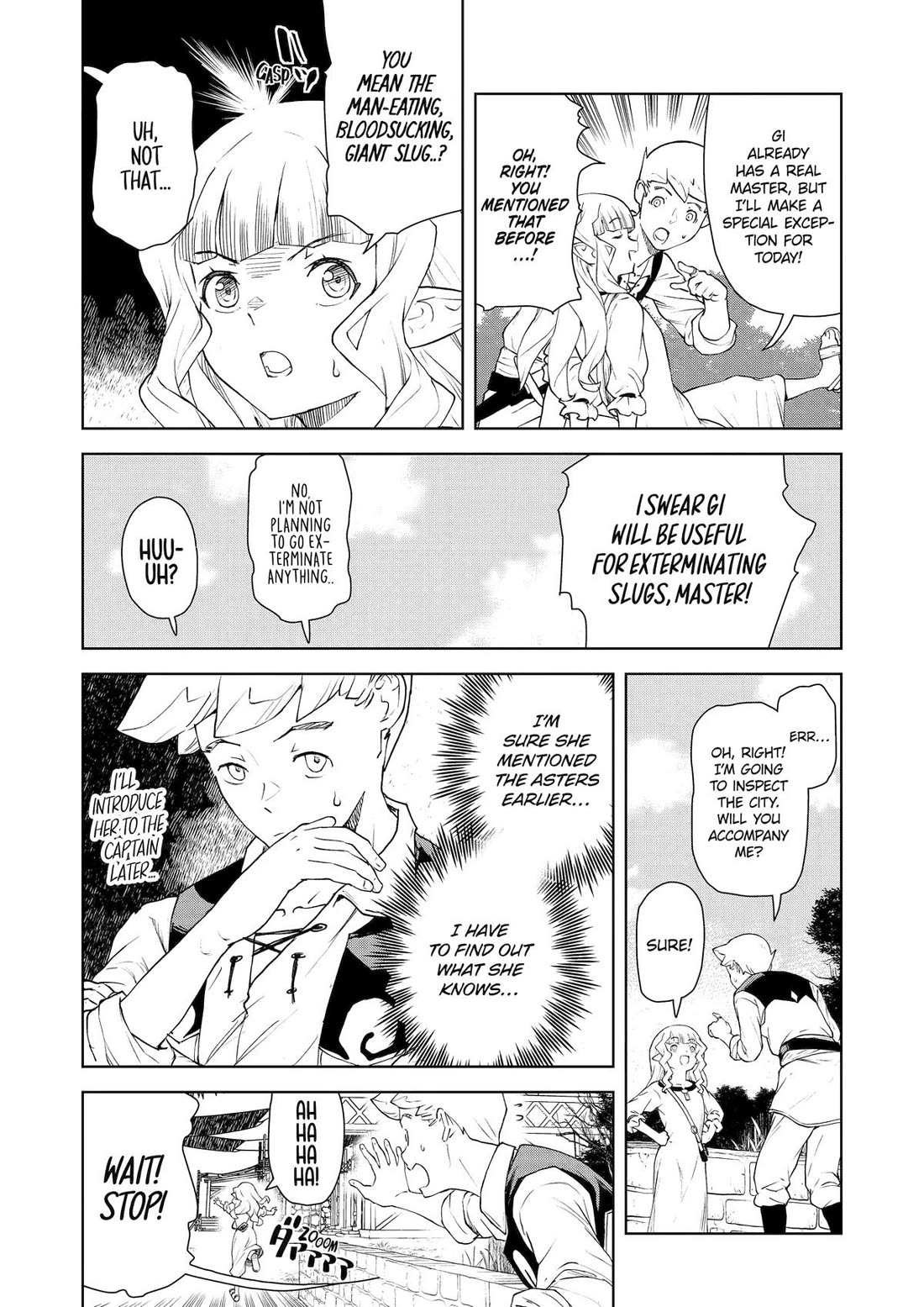 Even the Elf Captain Wants to be a Maiden chapter 45 page 7