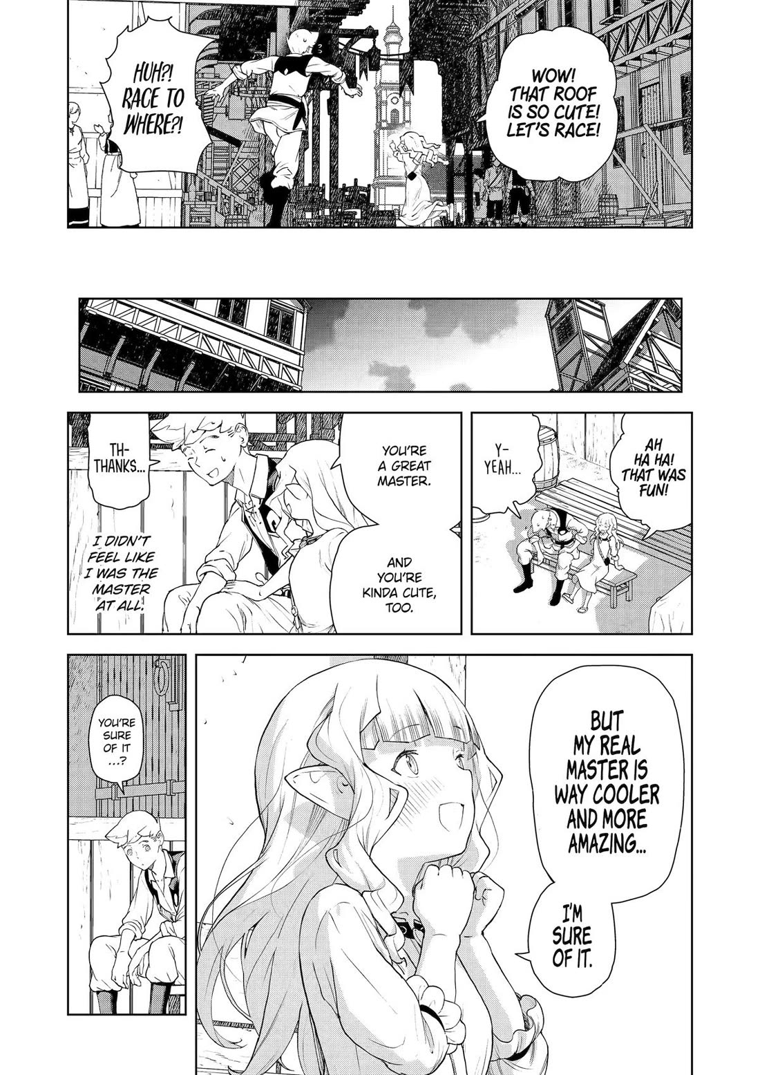 Even the Elf Captain Wants to be a Maiden chapter 45 page 9