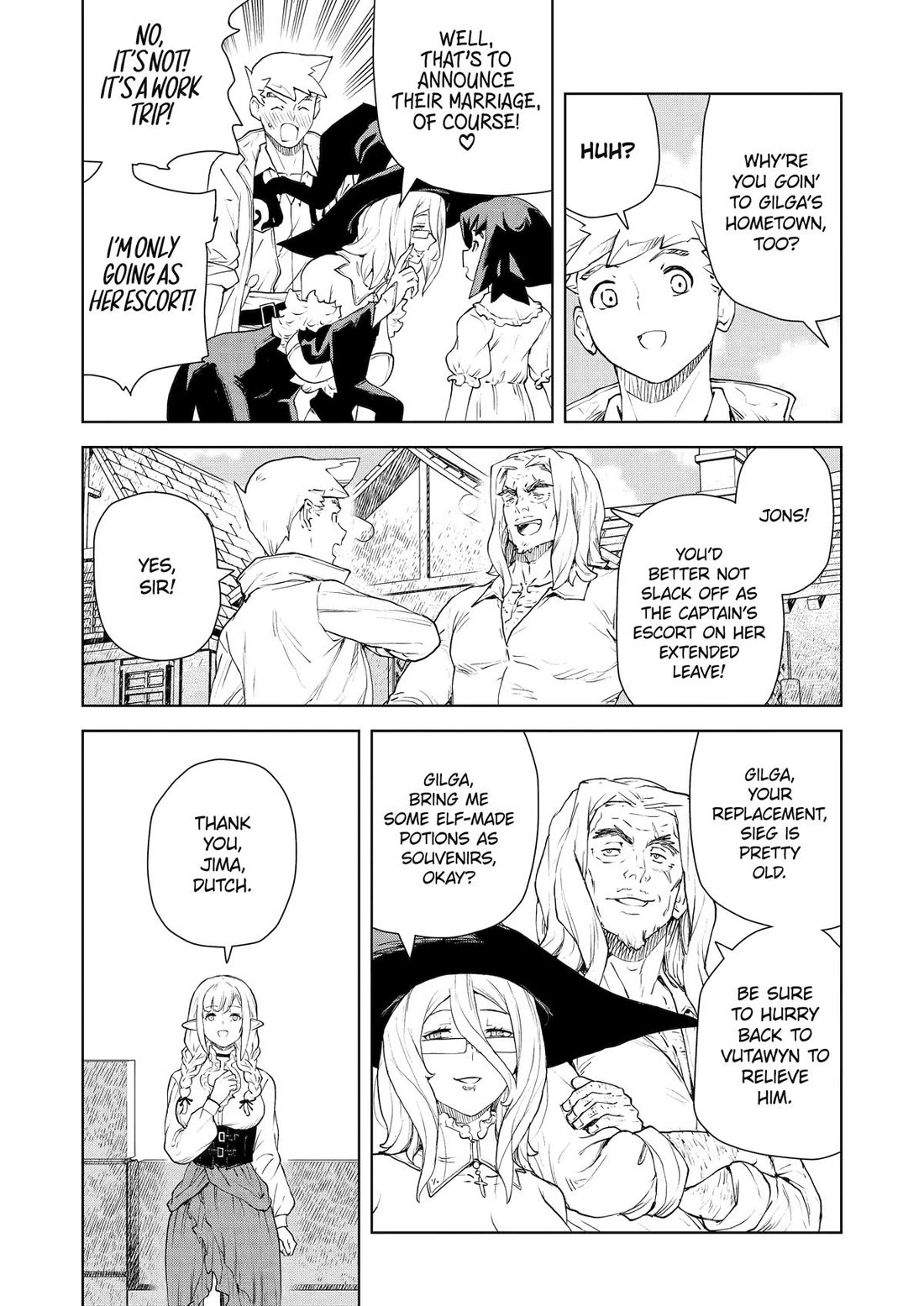 Even the Elf Captain Wants to be a Maiden chapter 50 page 17