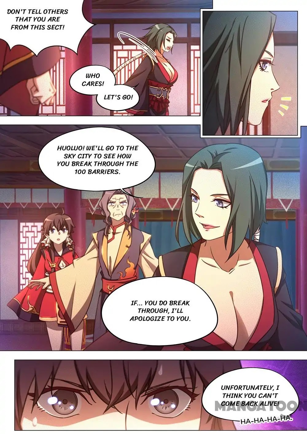 Everlasting God of Sword chapter 75 page 8