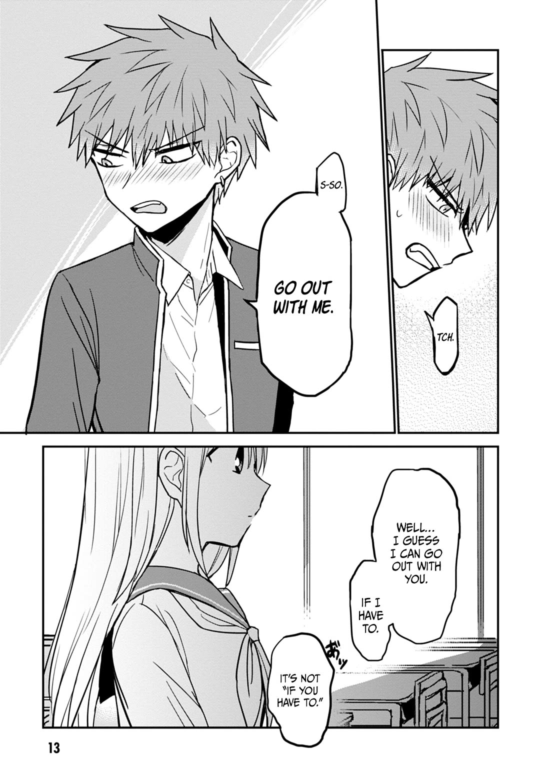 Expressionless Face Girl and Emotional Face Boy chapter 100 page 14