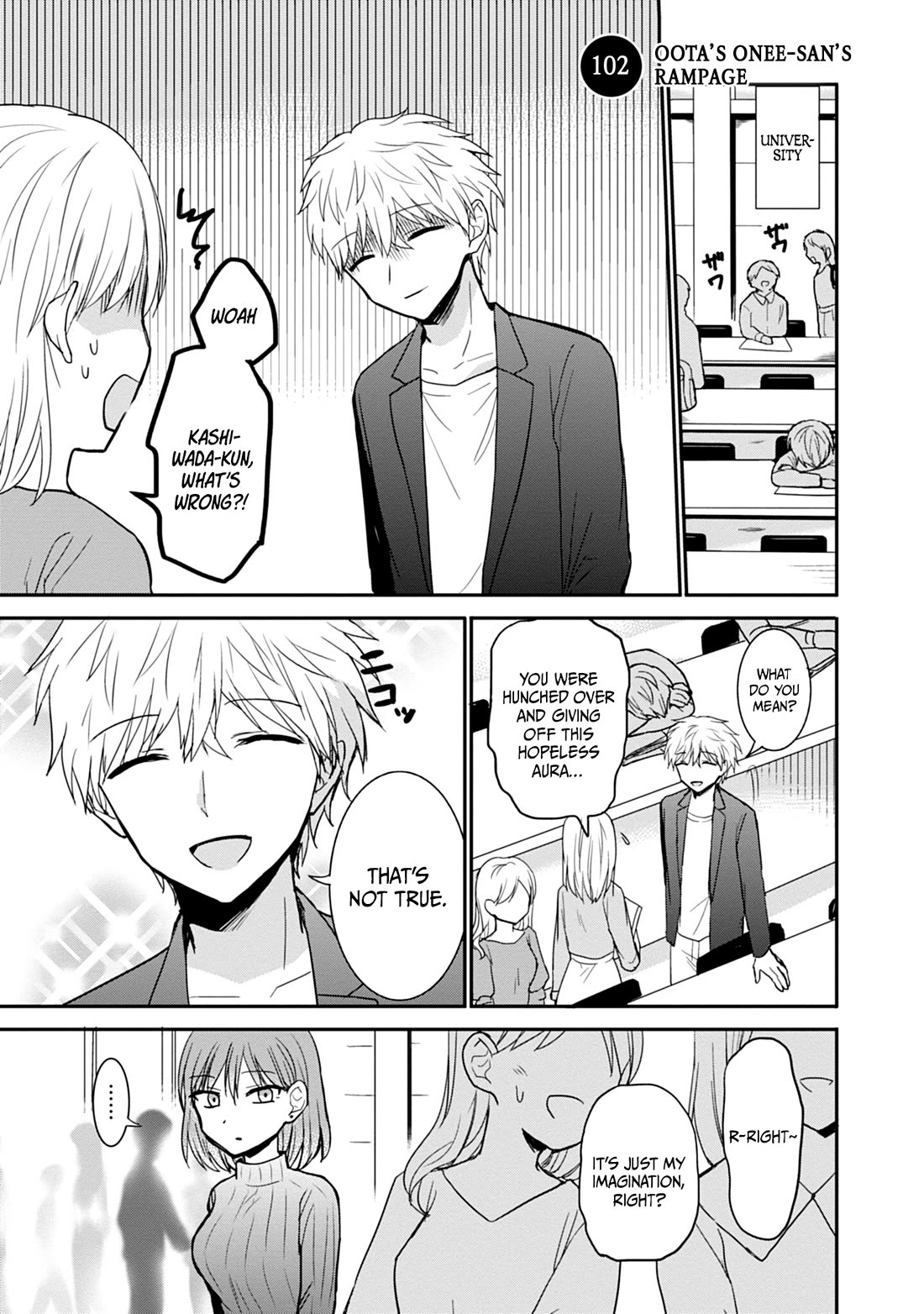 Expressionless Face Girl and Emotional Face Boy chapter 102 page 2