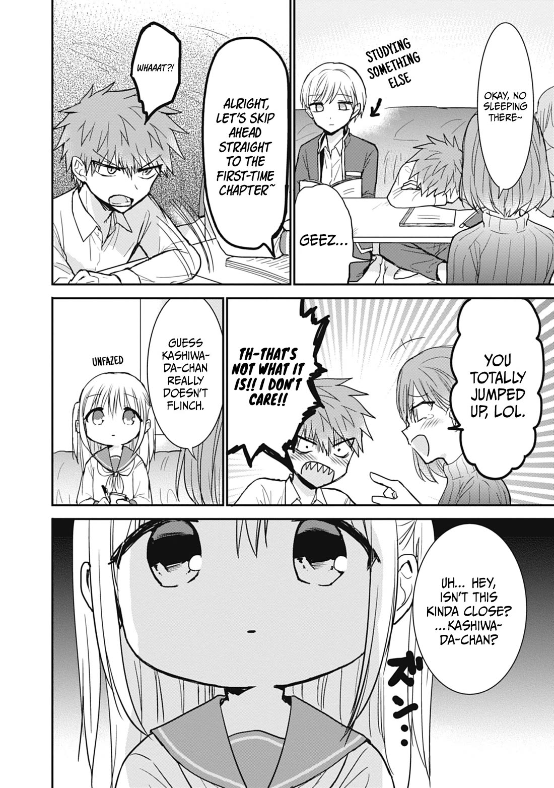 Expressionless Face Girl and Emotional Face Boy chapter 103 page 5