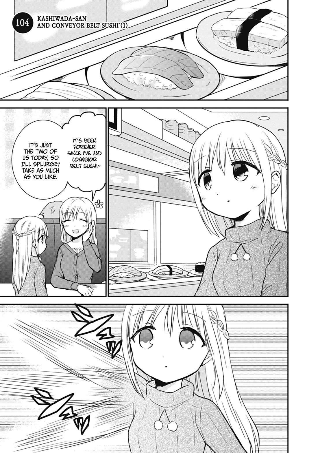 Expressionless Face Girl and Emotional Face Boy chapter 104 page 2