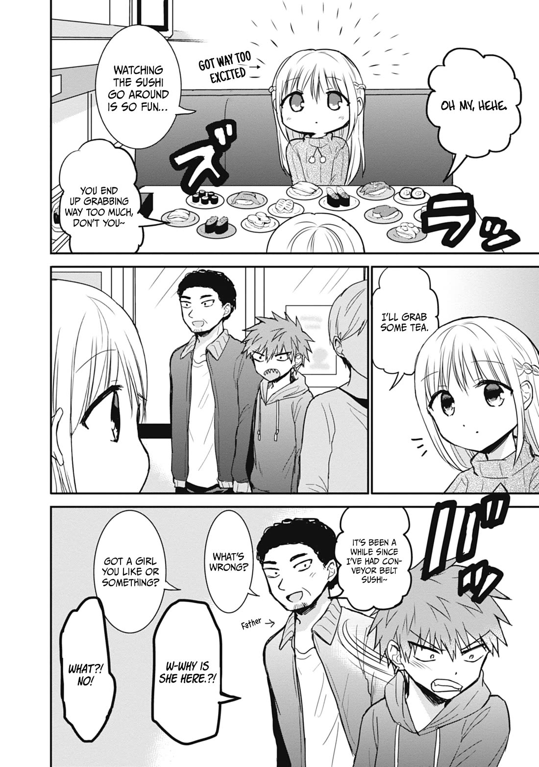 Expressionless Face Girl and Emotional Face Boy chapter 104 page 3