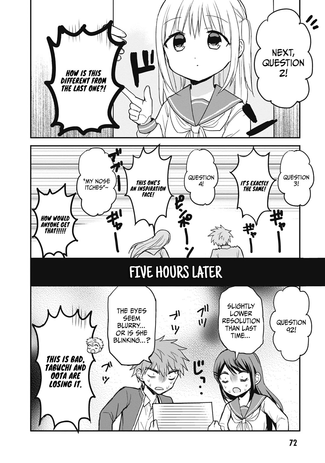 Expressionless Face Girl and Emotional Face Boy chapter 105 page 11