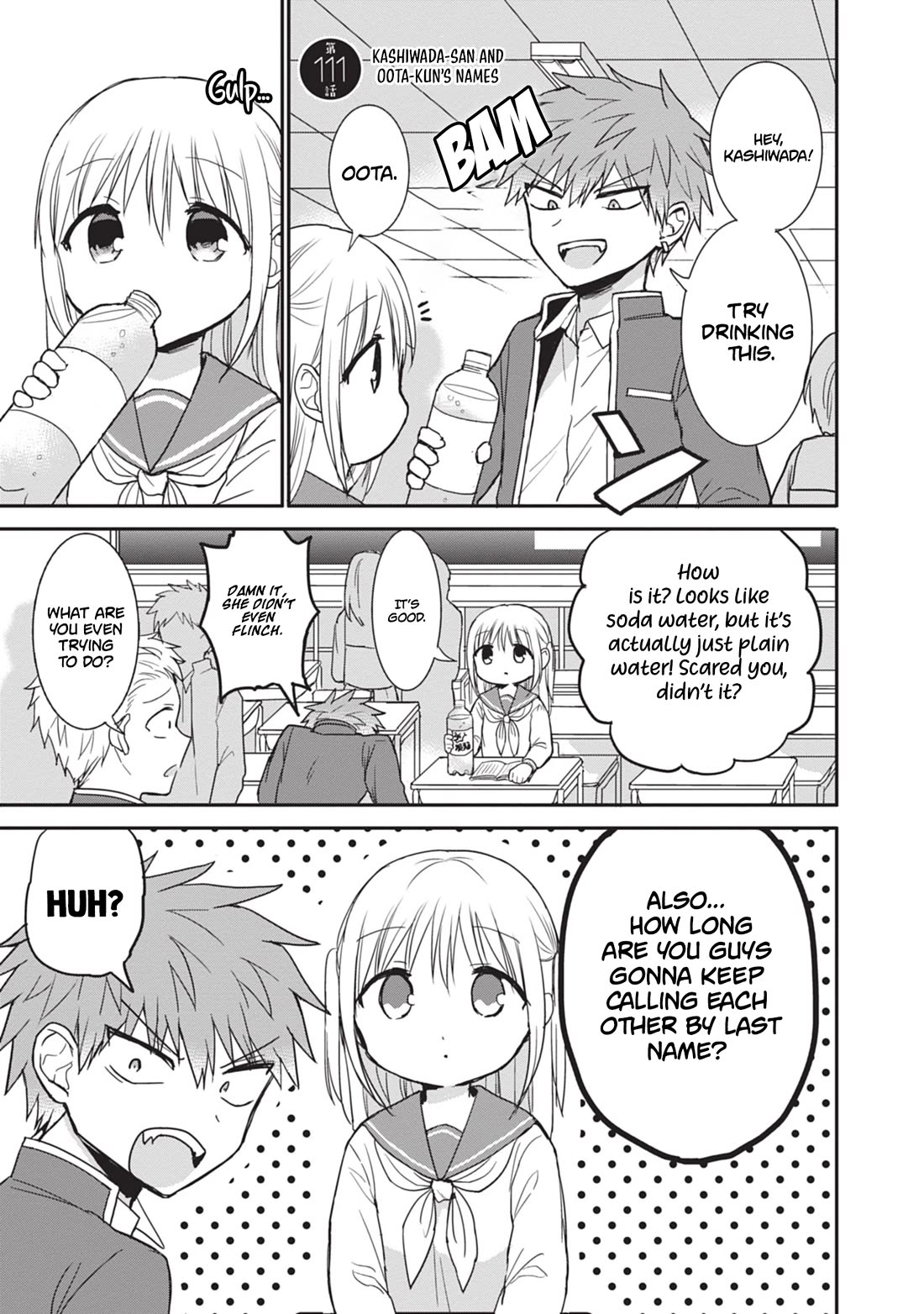 Expressionless Face Girl and Emotional Face Boy chapter 111 page 2