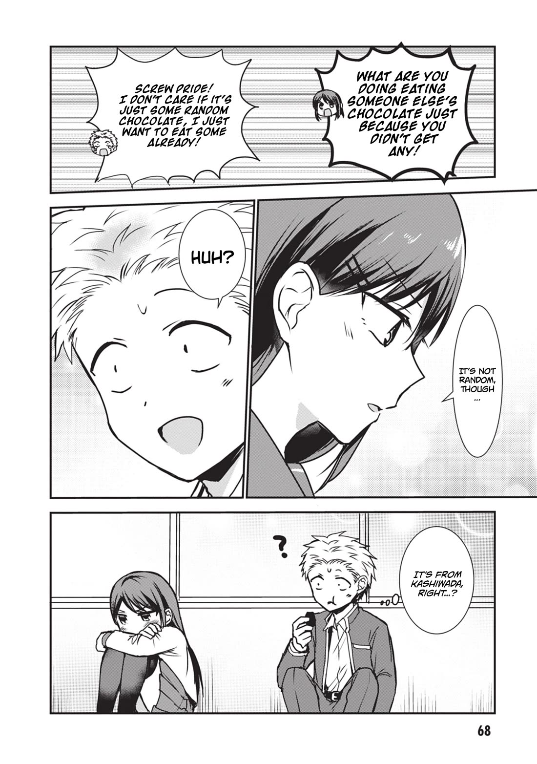 Expressionless Face Girl and Emotional Face Boy chapter 117 page 11