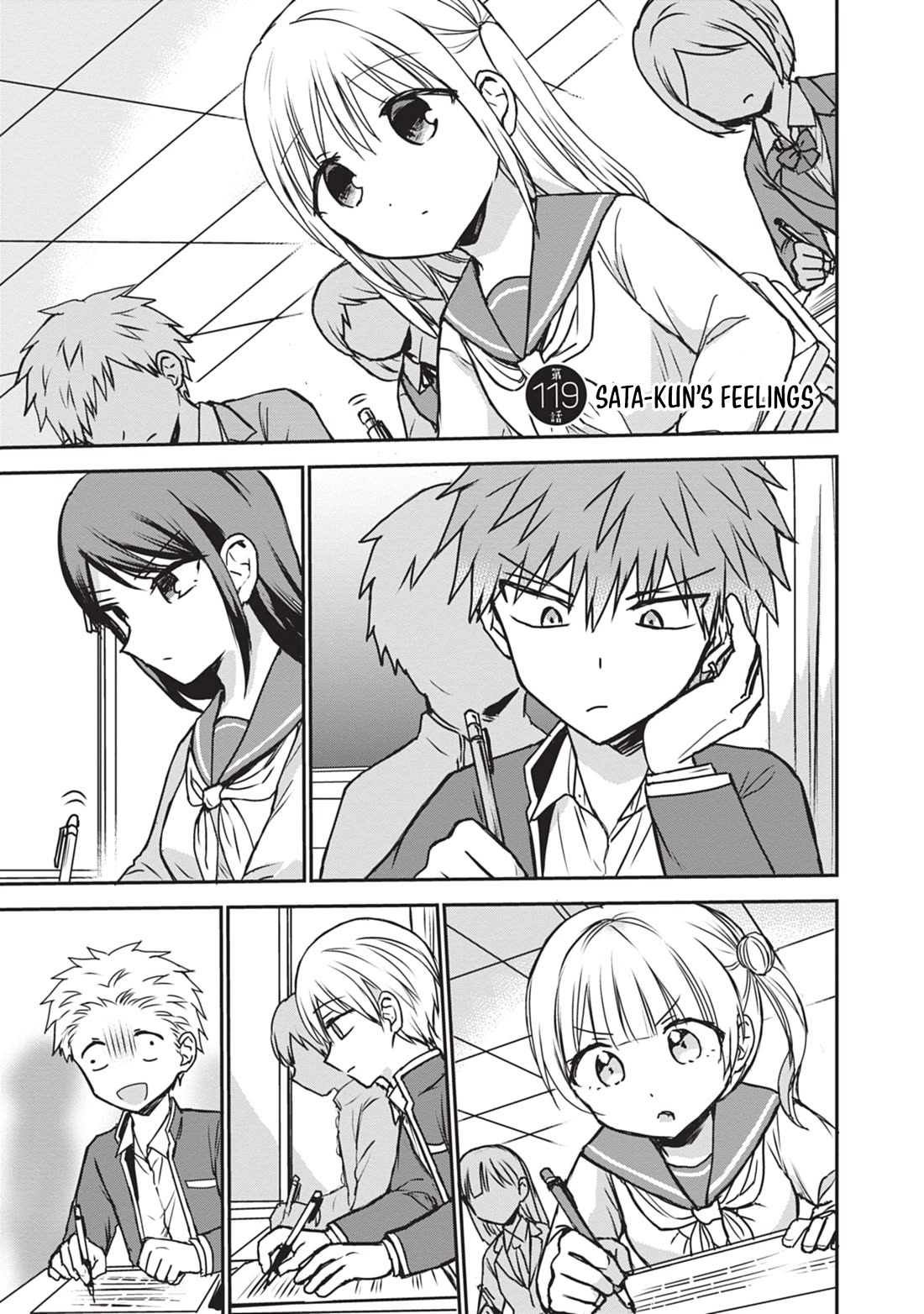 Expressionless Face Girl and Emotional Face Boy chapter 119 page 2