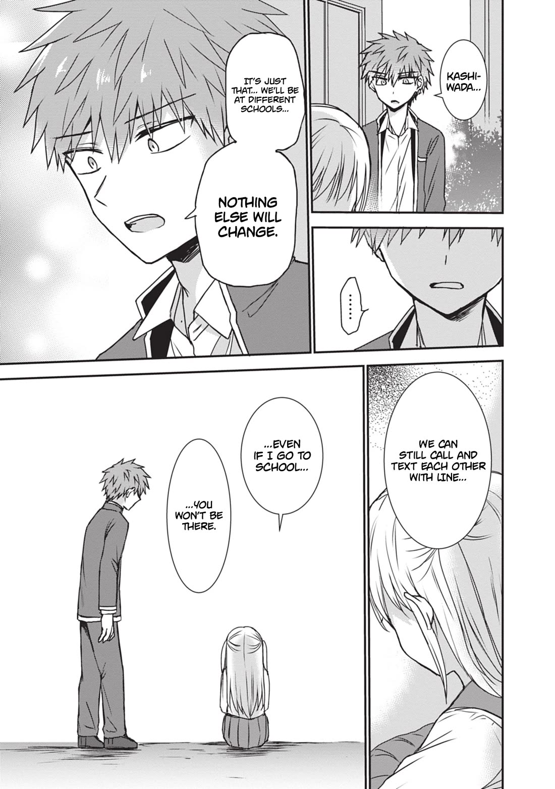 Expressionless Face Girl and Emotional Face Boy chapter 123 page 14