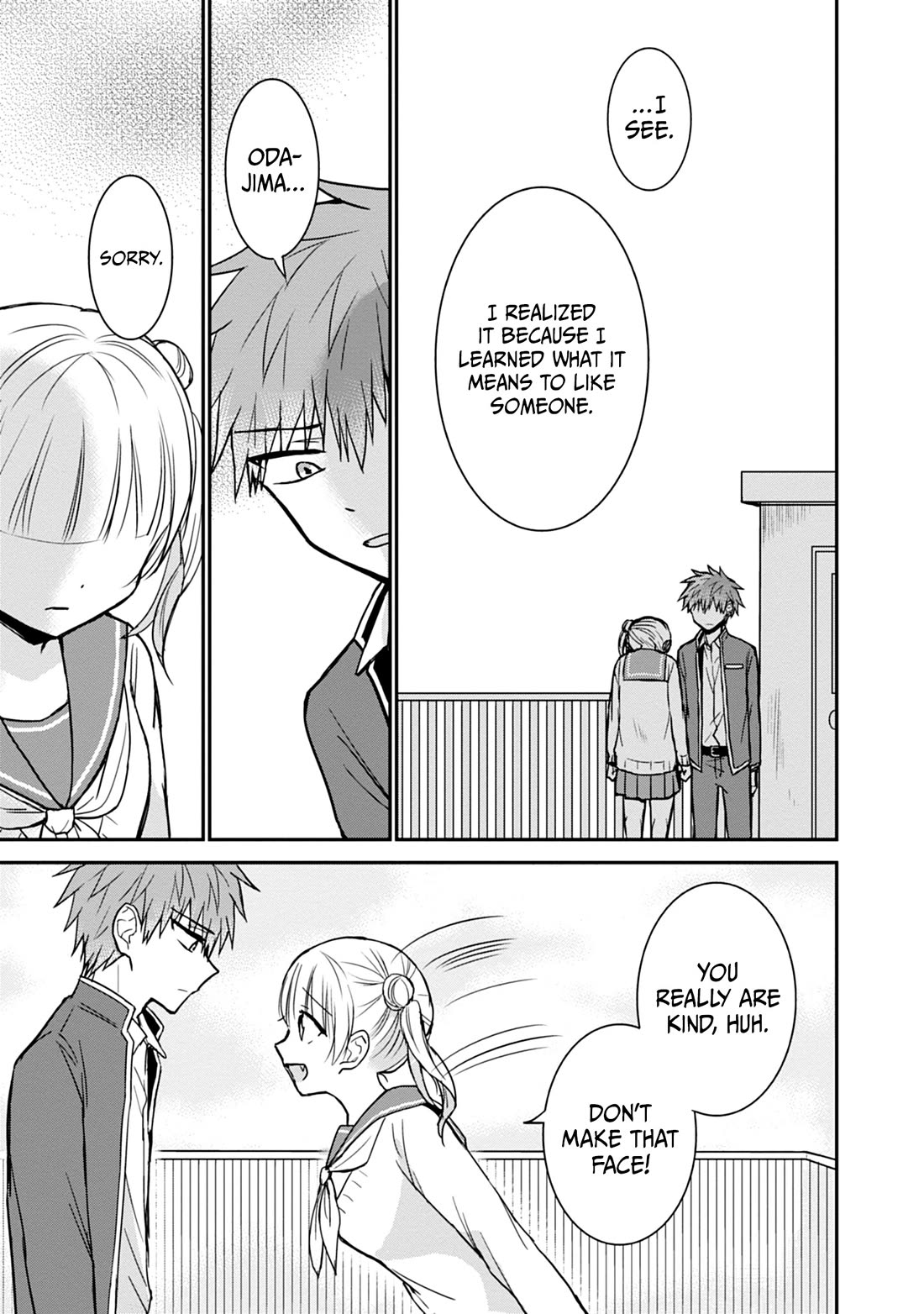 Expressionless Face Girl and Emotional Face Boy chapter 99 page 4