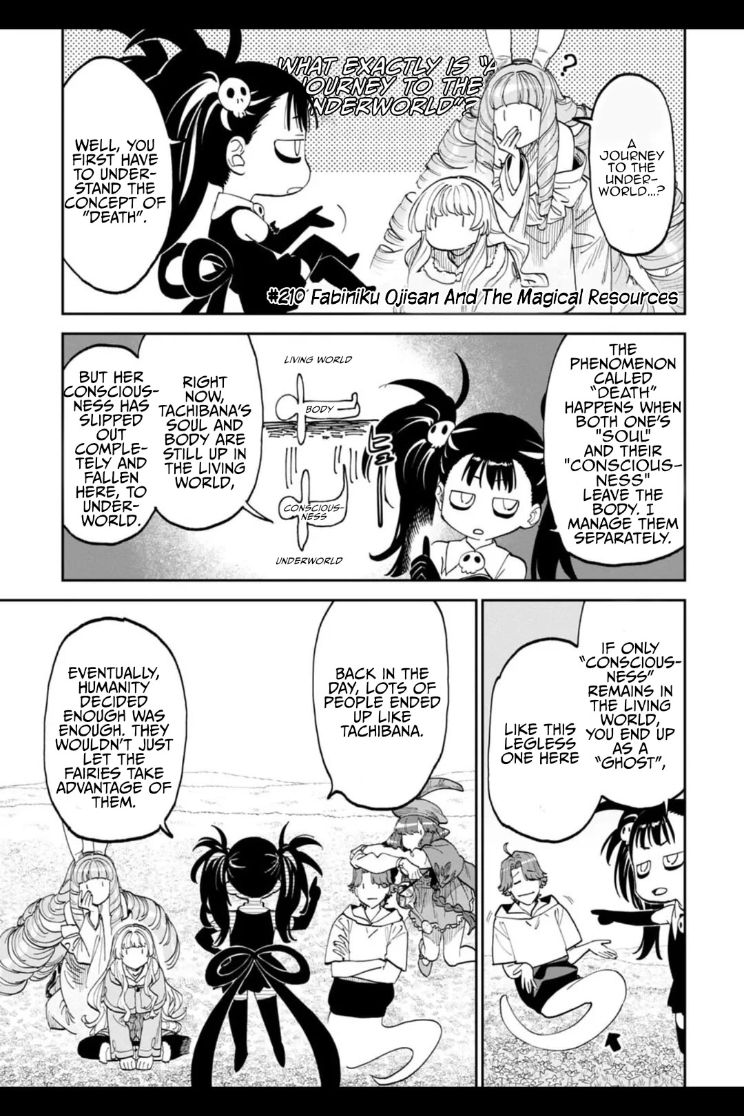 Fantasy Bishoujo Juniku Ojisan to chapter 210 page 1