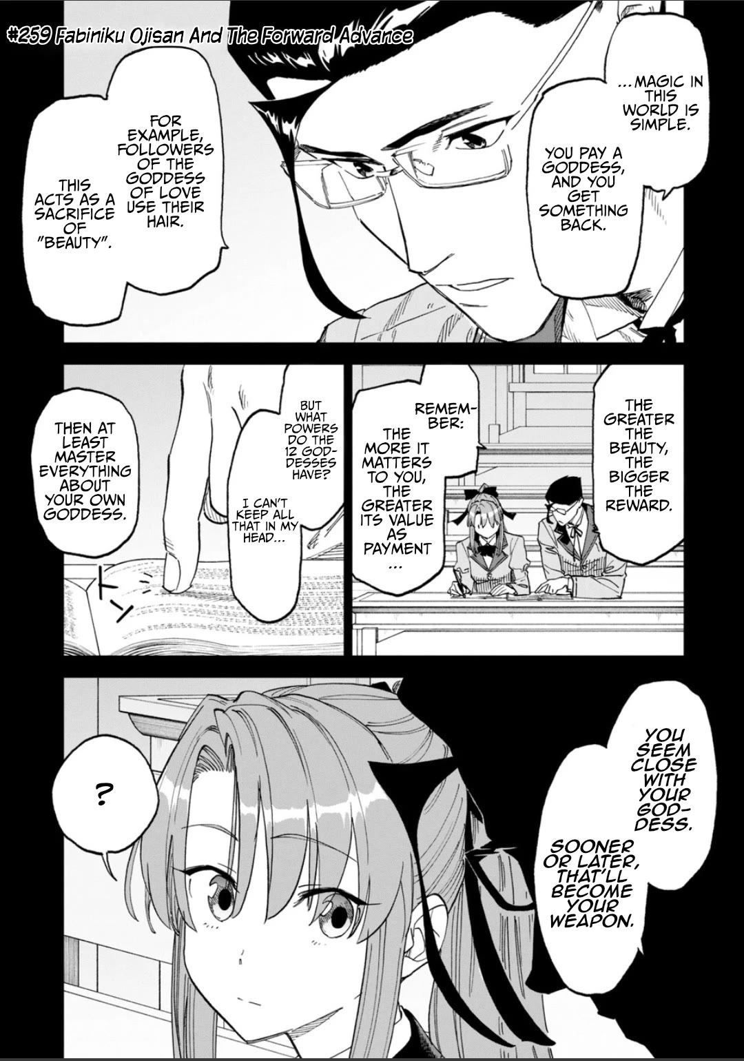 Fantasy Bishoujo Juniku Ojisan to chapter 259 page 1