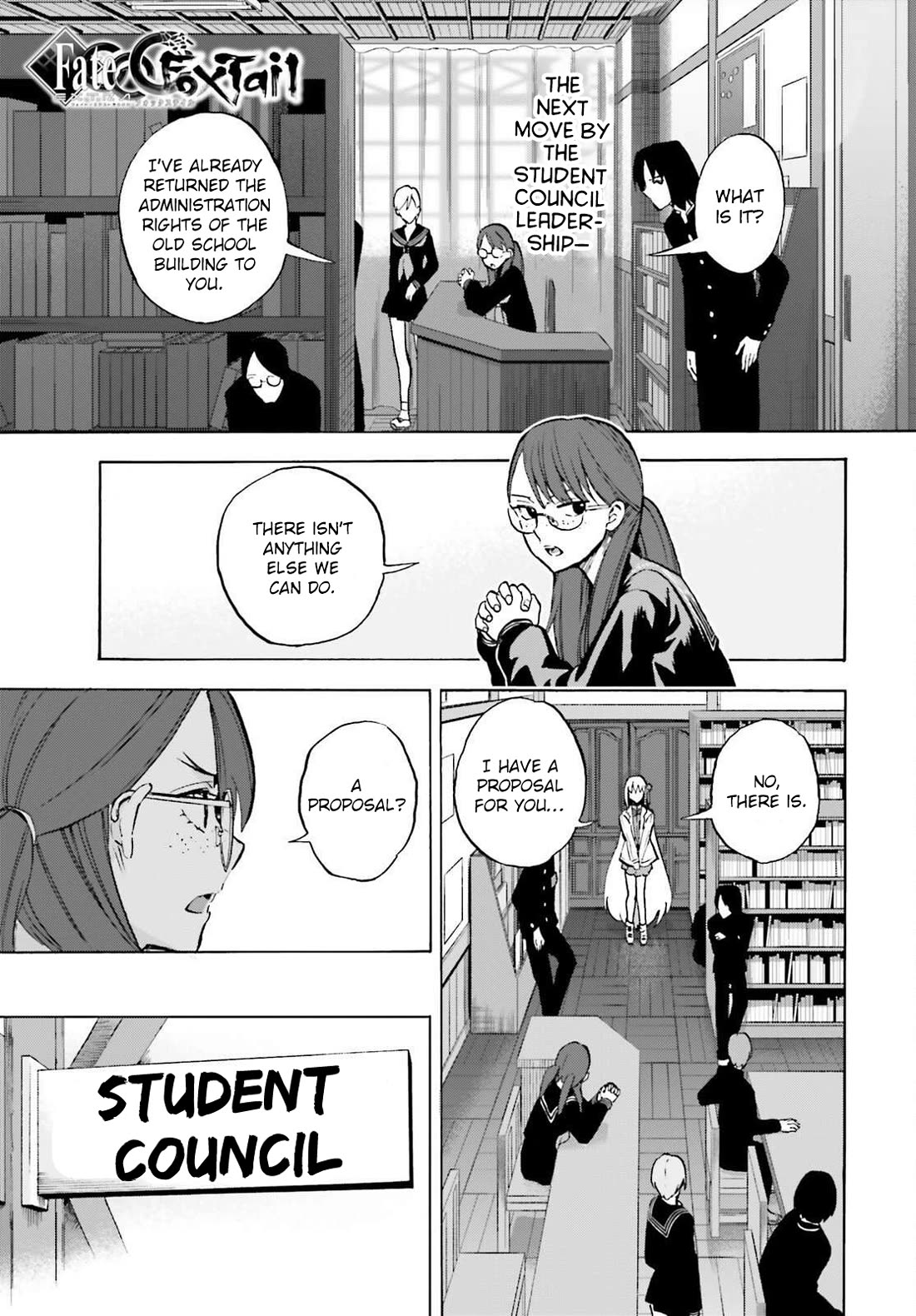 Fate/Extra CCC - Foxtail chapter 93 page 1