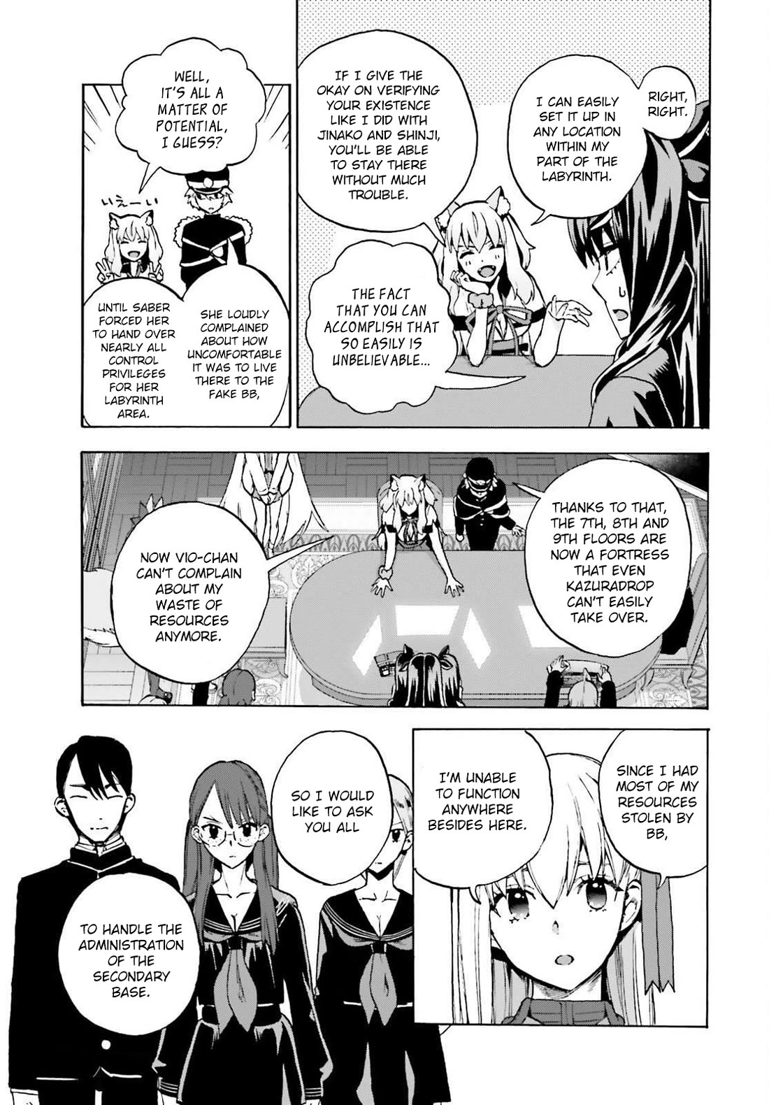 Fate/Extra CCC - Foxtail chapter 93 page 3