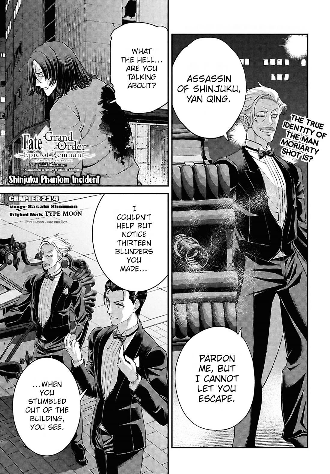 Fate/Grand Order: Epic of Remnant - Pseudo-Singularity I: Quarantined Territory of Malice, Shinjuku - Shinjuku Phantom Incident chapter 23.4 page 1