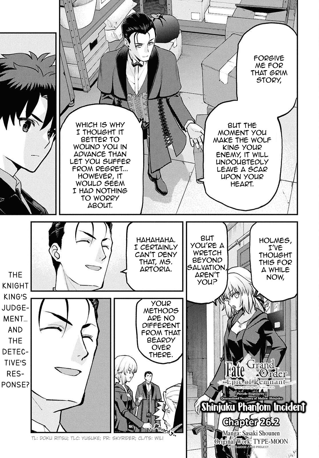 Fate/Grand Order: Epic of Remnant - Pseudo-Singularity I: Quarantined Territory of Malice, Shinjuku - Shinjuku Phantom Incident chapter 26 page 14