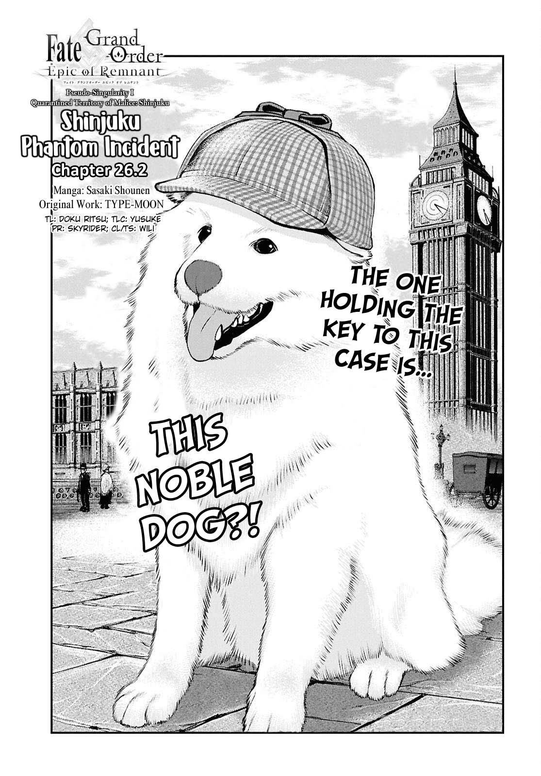 Fate/Grand Order: Epic of Remnant - Pseudo-Singularity I: Quarantined Territory of Malice, Shinjuku - Shinjuku Phantom Incident chapter 27 page 1