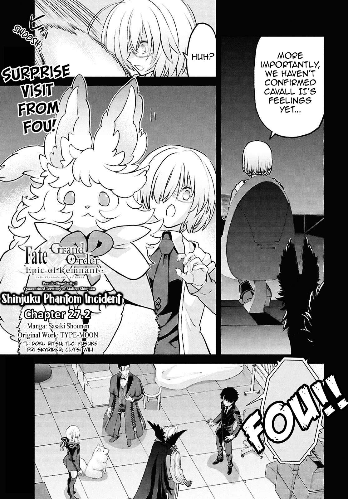 Fate/Grand Order: Epic of Remnant - Pseudo-Singularity I: Quarantined Territory of Malice, Shinjuku - Shinjuku Phantom Incident chapter 27 page 13