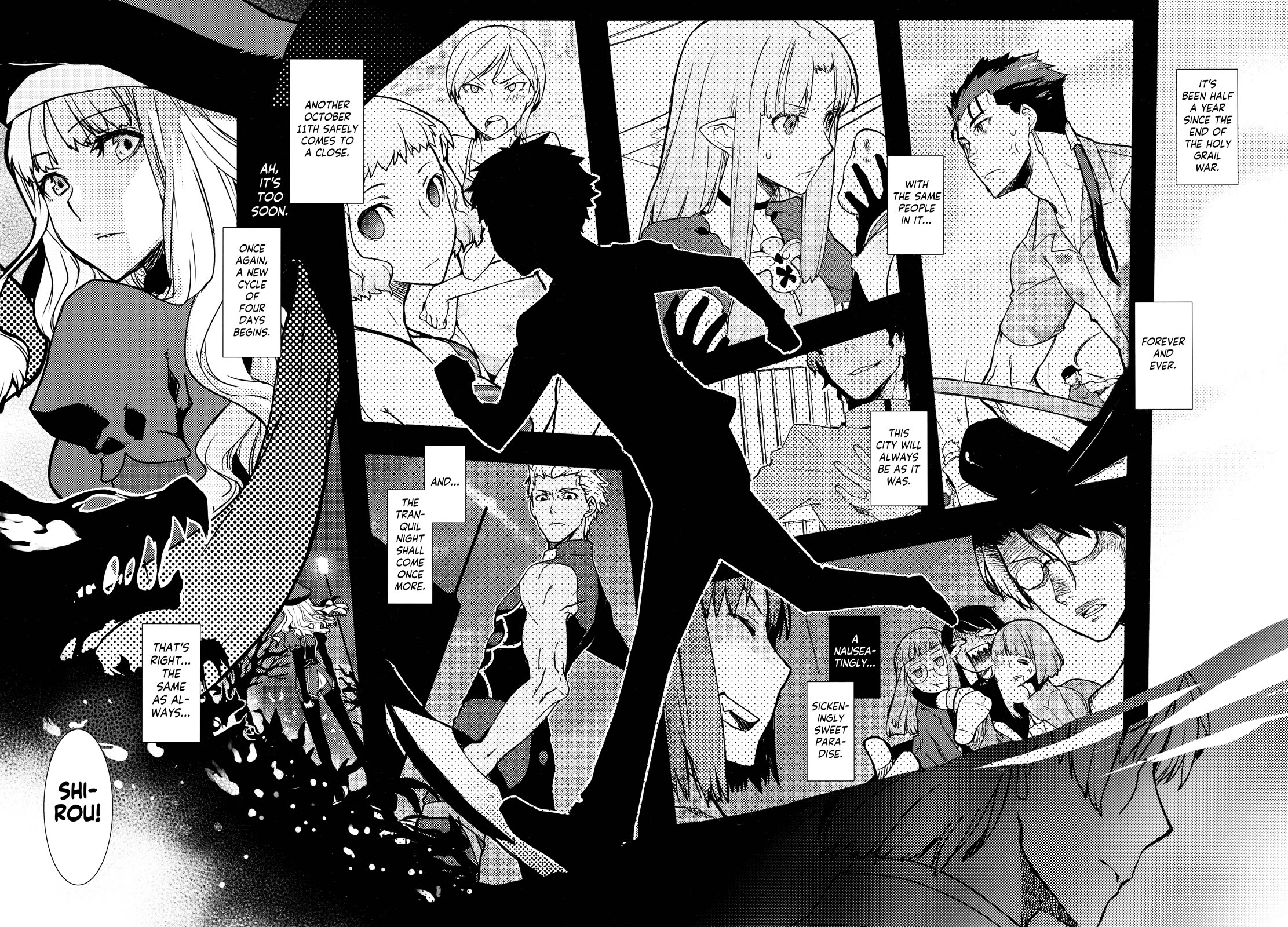 Fate/Hollow Ataraxia chapter 0 page 2