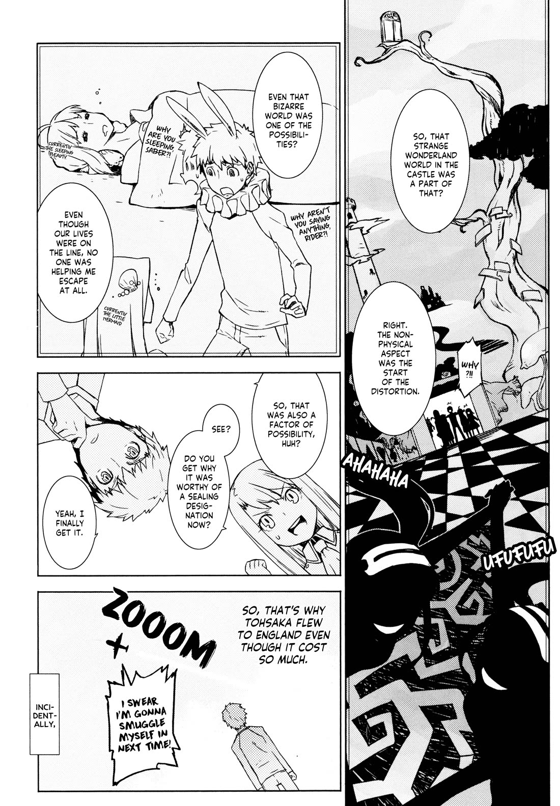 Fate/Hollow Ataraxia chapter 2 page 14