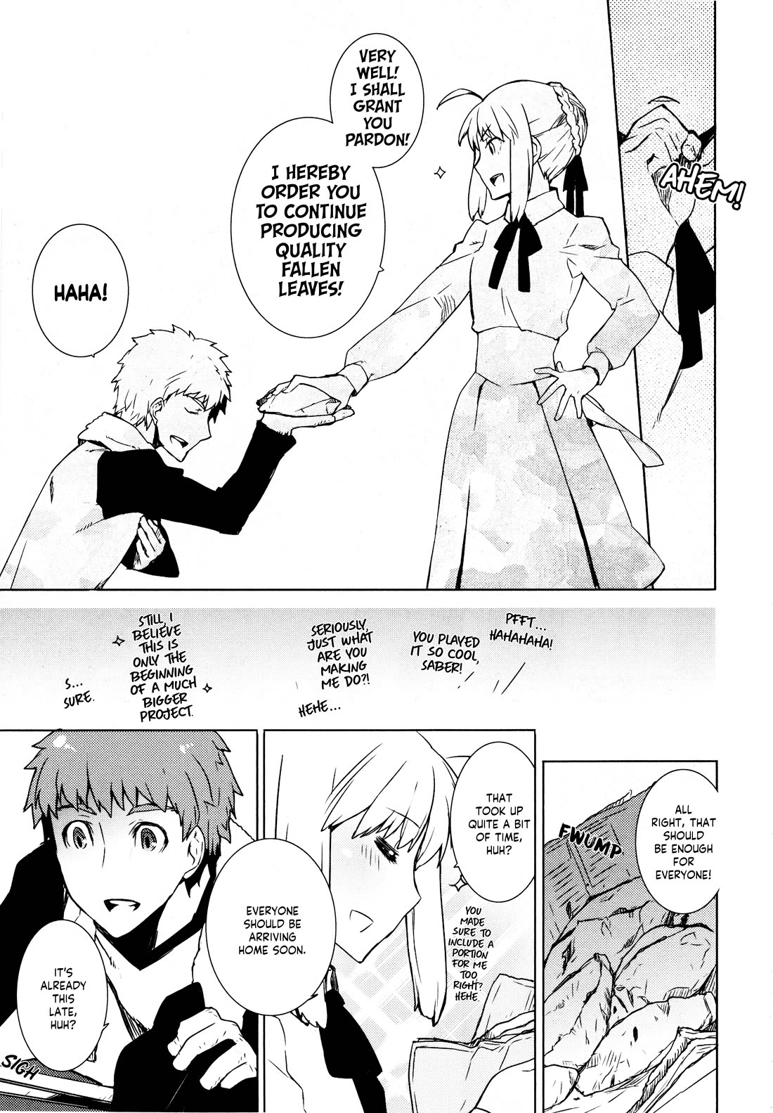 Fate/Hollow Ataraxia chapter 4 page 13