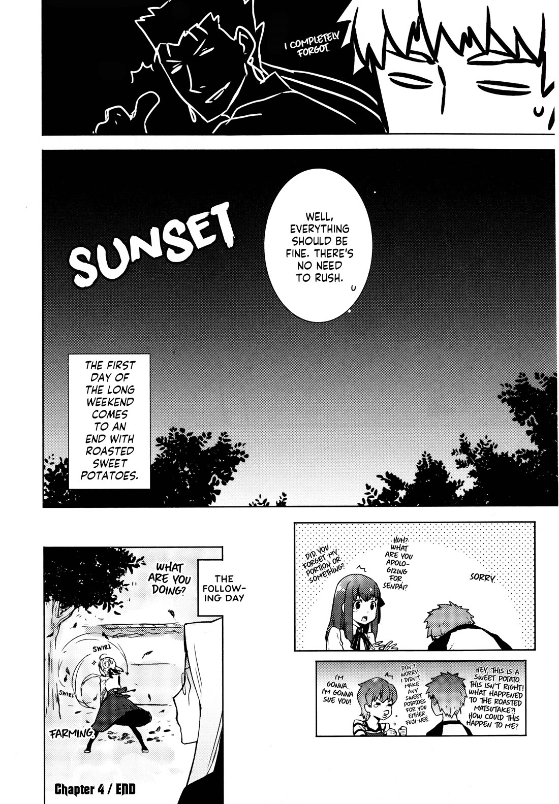 Fate/Hollow Ataraxia chapter 4 page 14