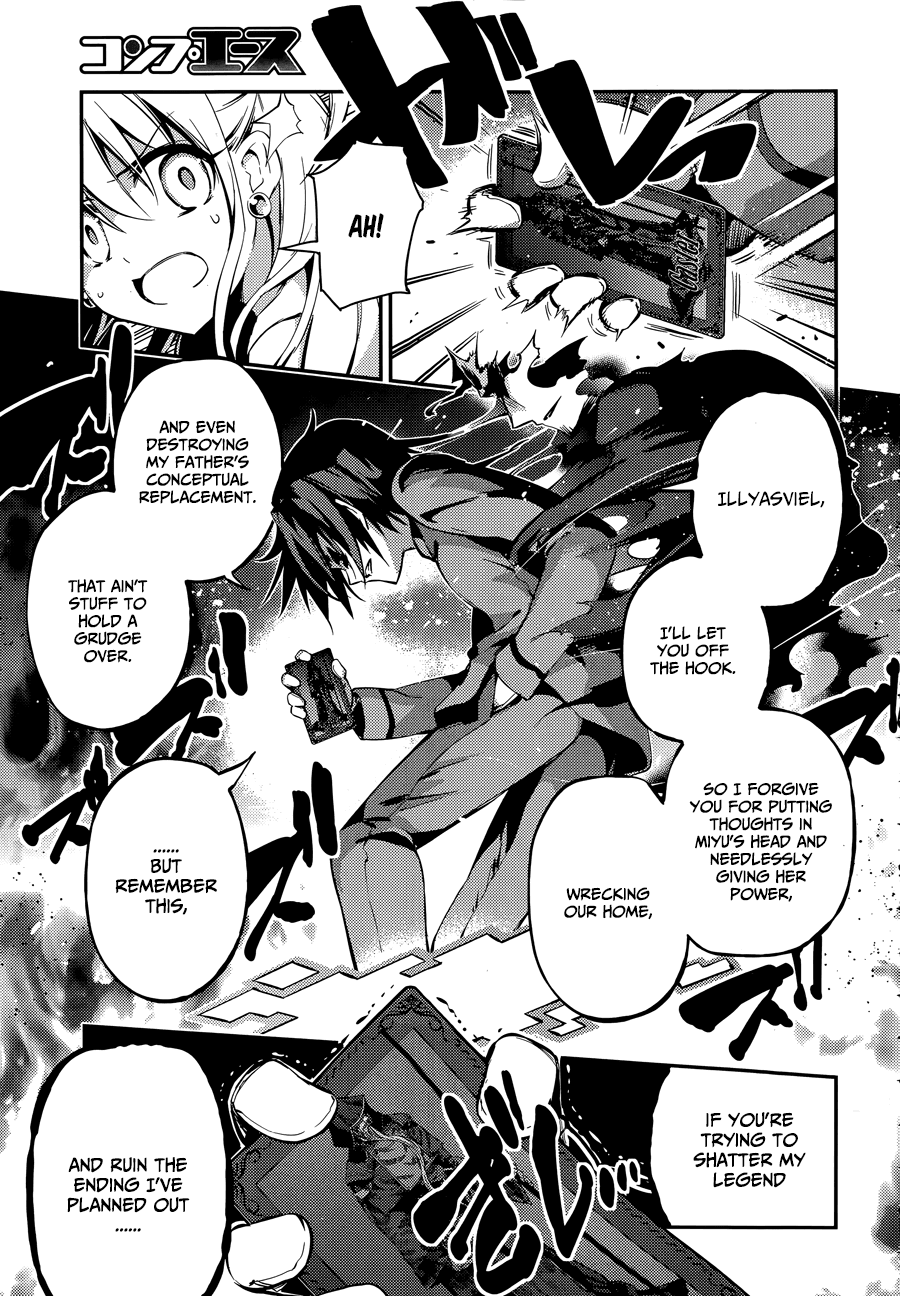 Fate/Kaleid Liner Prisma Illya Drei! chapter 22.1 page 9