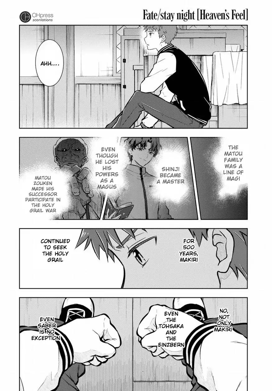 Fate/Stay Night - Heaven's Feel chapter 19 page 5