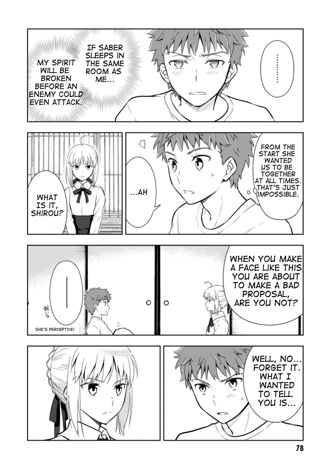 Fate/Stay Night - Heaven's Feel chapter 21 page 5