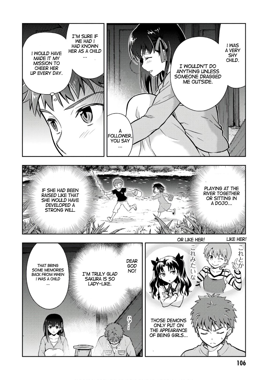 Fate/Stay Night - Heaven's Feel chapter 37 page 22