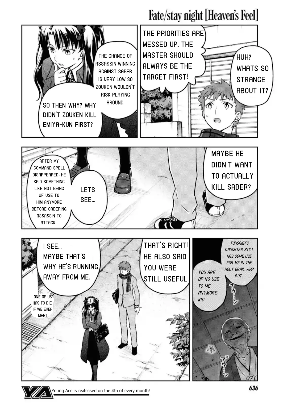 Fate/Stay Night - Heaven's Feel chapter 60 page 4