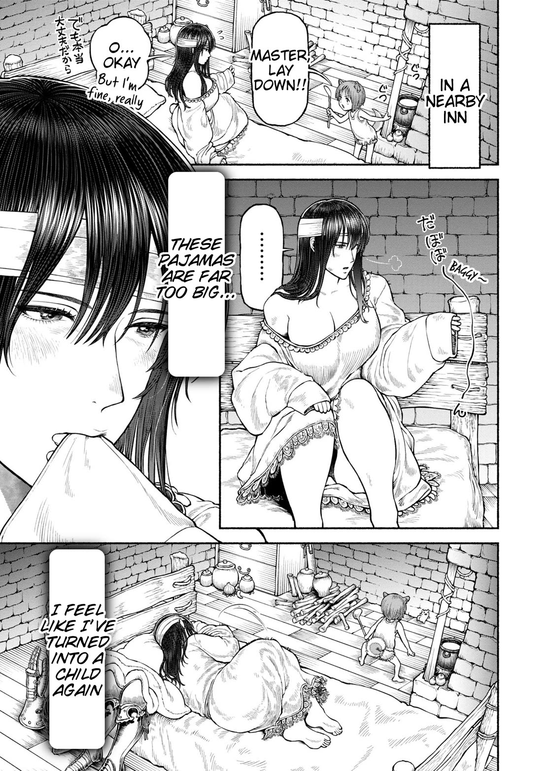 Female Knight and the Kemonomimi Child chapter 53.5 page 4