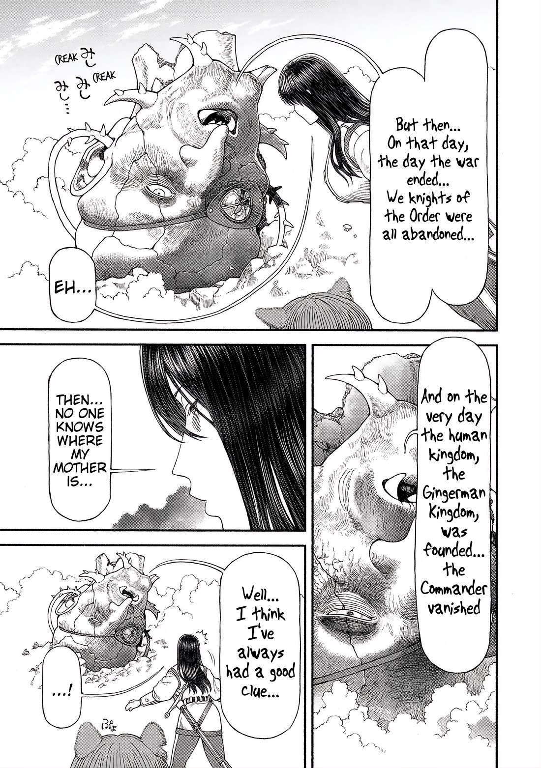 Female Knight and the Kemonomimi Child chapter 54 page 11