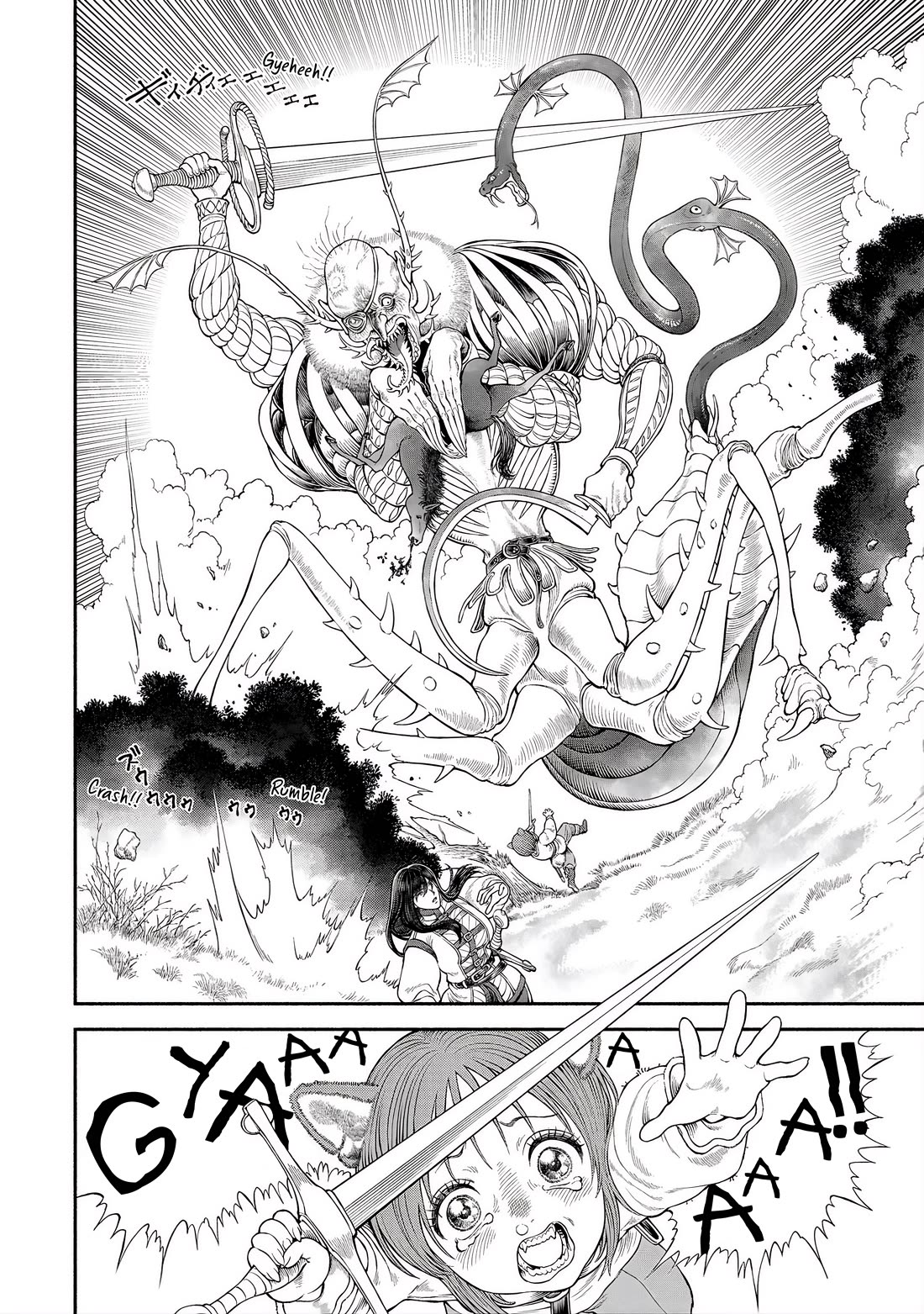 Female Knight and the Kemonomimi Child chapter 54 page 4