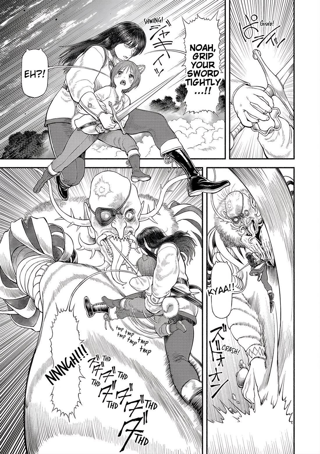 Female Knight and the Kemonomimi Child chapter 54 page 5