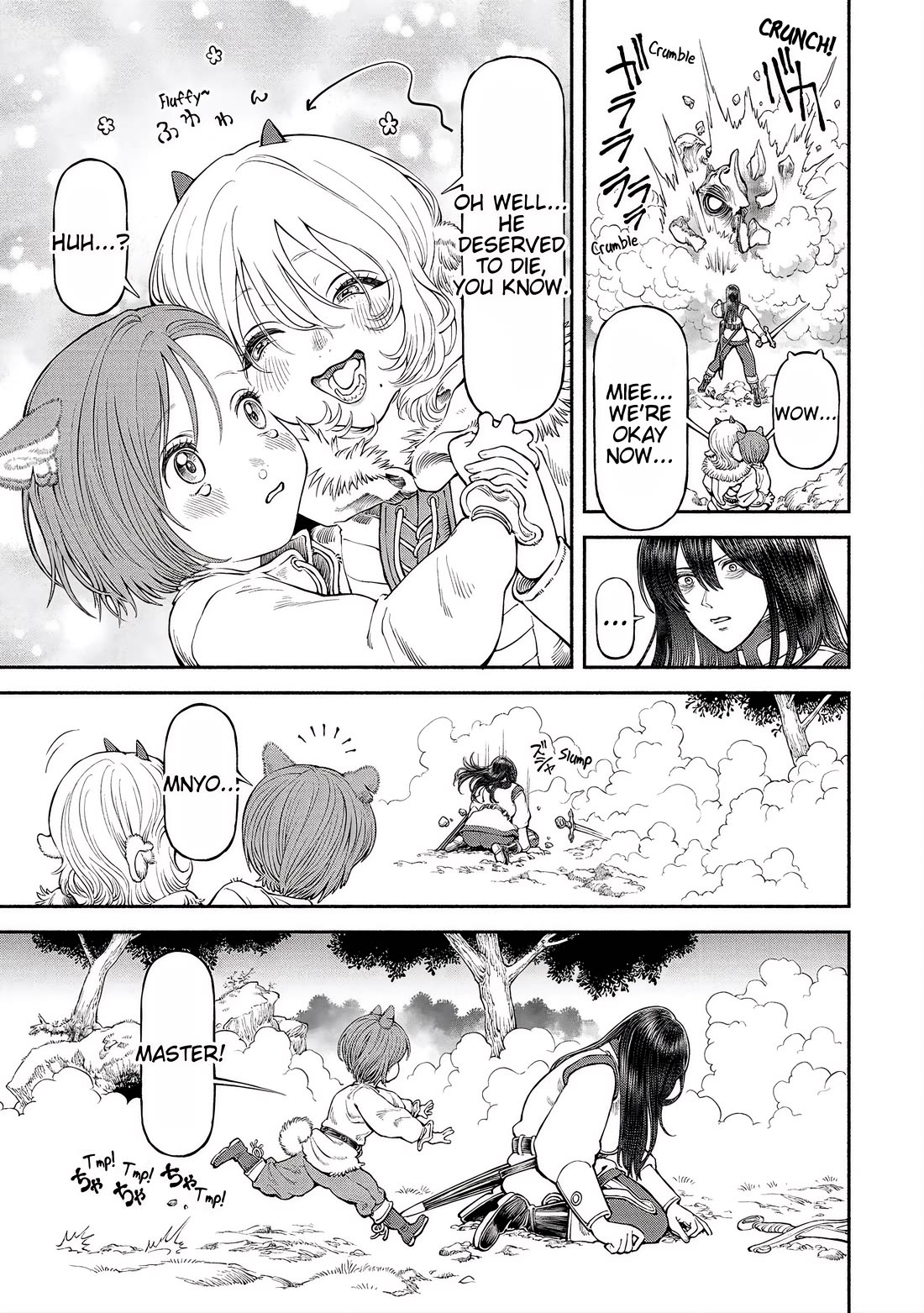 Female Knight and the Kemonomimi Child chapter 56 page 3