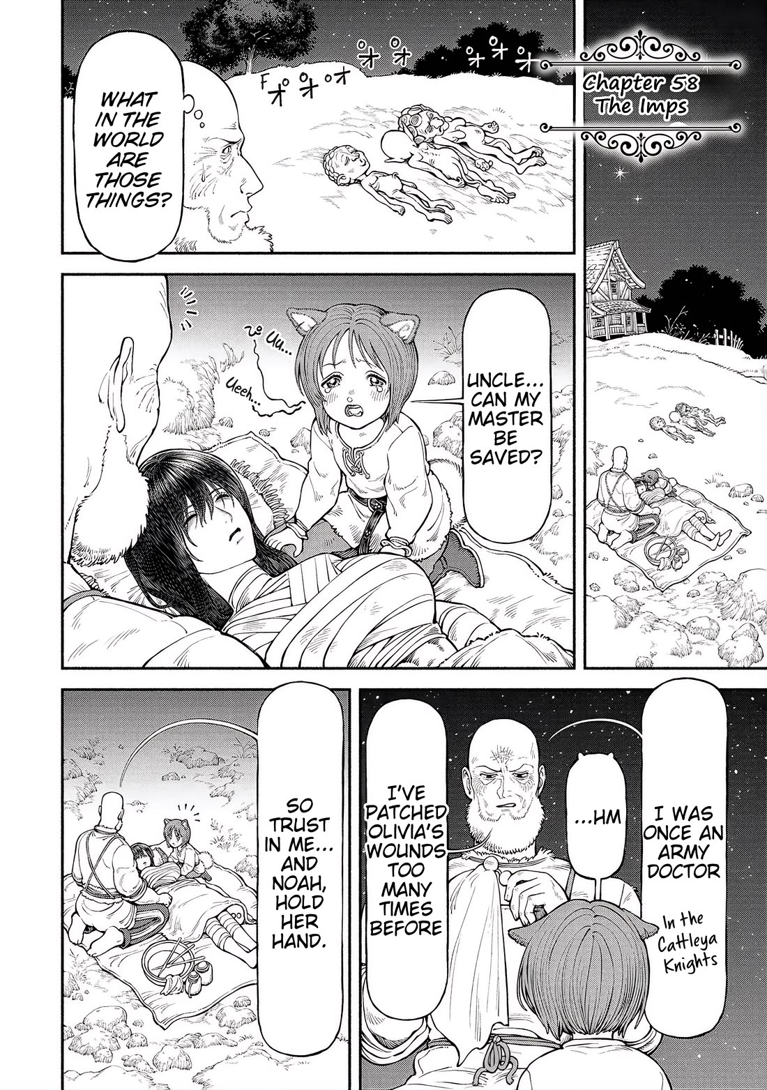 Female Knight and the Kemonomimi Child chapter 58 page 1