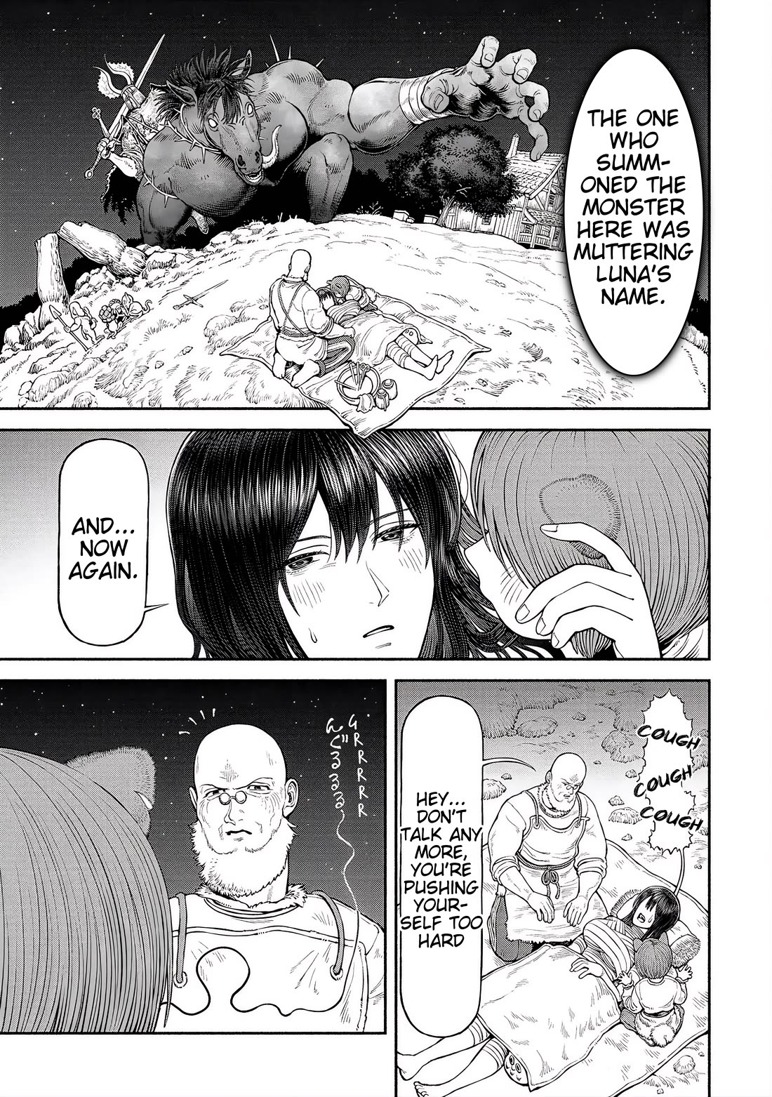 Female Knight and the Kemonomimi Child chapter 58 page 10