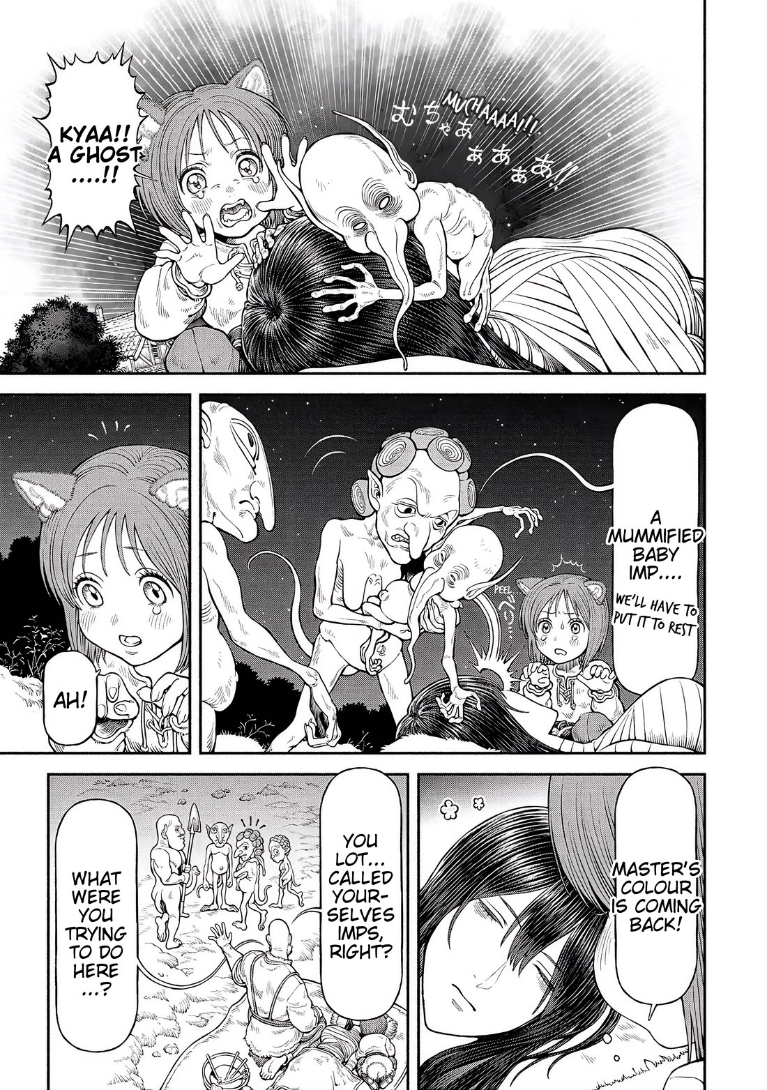 Female Knight and the Kemonomimi Child chapter 58 page 6