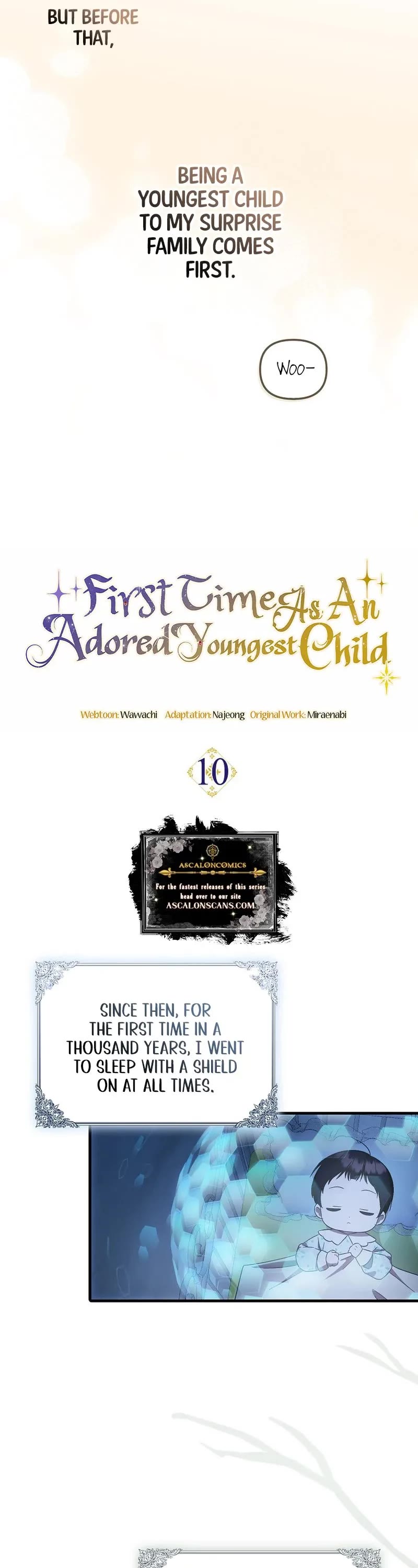 First Time As An Adored Youngest Child chapter 10 page 18