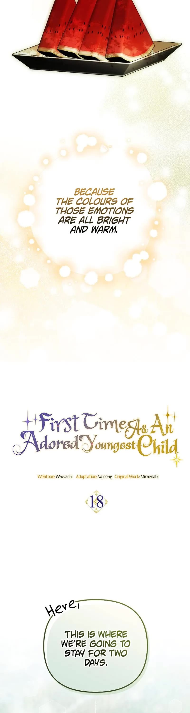 First Time As An Adored Youngest Child chapter 18 page 17
