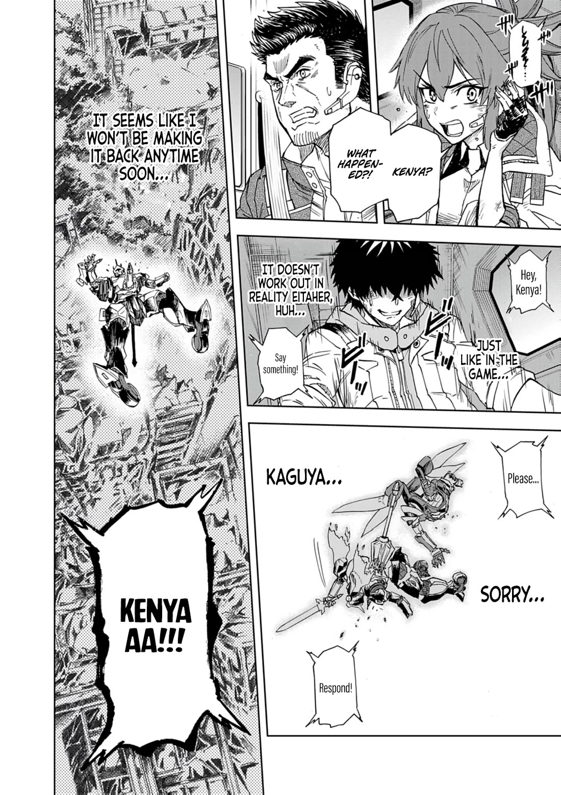 Flowers in Both Arms, Swords in Both Hands: When I Fell Seriously In Love with the Heroines of a Mecha Game, My Whole World Changed chapter 14 page 35