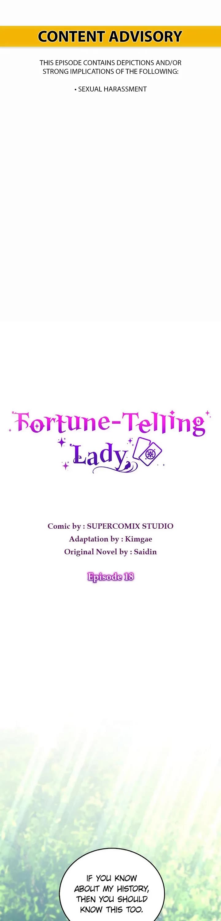 Fortune-Telling Lady chapter 18 page 1