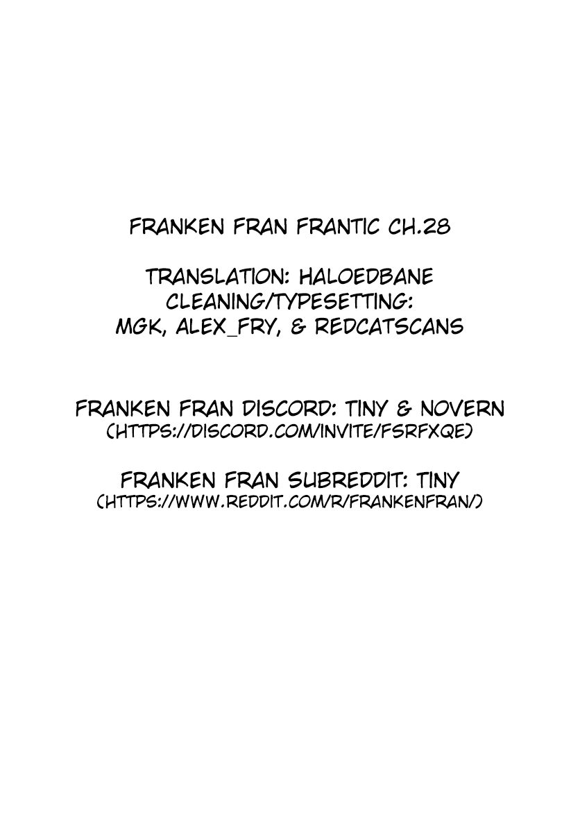 Franken Fran Frantic chapter 28 page 24